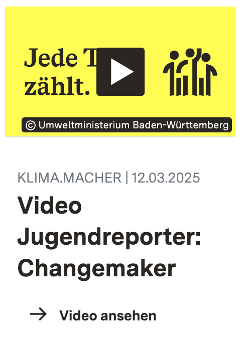 Gelber Banner mit