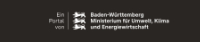 Bildausschnitt der Internetseite KLIMA.LÄN, der den unteren Rand der Internetseite mit weiteren Informationen zeigt.